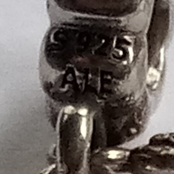 Pandora Sweet Sister Dangle Charm Ale 925 Sterling Silver - Picture 3 of 4